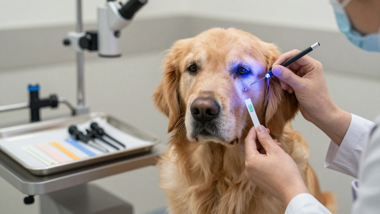 Базовый офтальмологический осмотр собаки: зачем он нужен и что включает