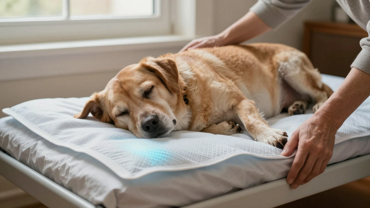 Недержание мочи у пожилой собаки: причины, лечение и уход