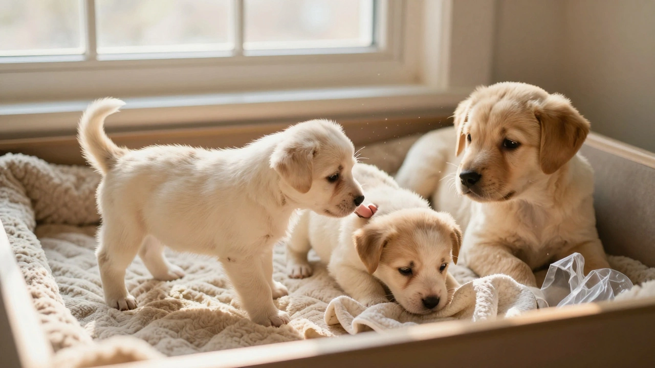 Социализация щенков в гнезде: как стимулировать развитие и избежать ошибок