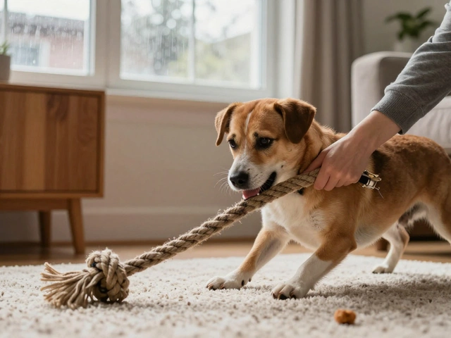 Чем занять собаку в дождь: 10 проверенных идей активности в помещении
