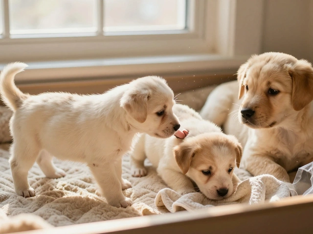 Социализация щенков в гнезде: как стимулировать развитие и избежать ошибок