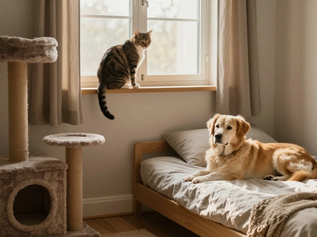 Территориальное разделение для собаки и кошки: как организовать комнаты и зоны для мирного сосуществования