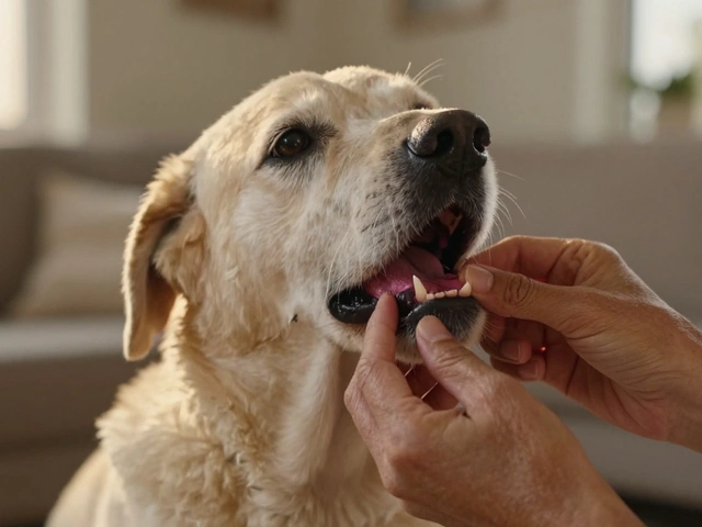 Уход за зубами пожилой собаки: правила профилактики и безопасная чистка