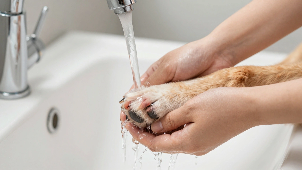 Обработка ожогов у собаки: первая помощь при термических и химических повреждениях