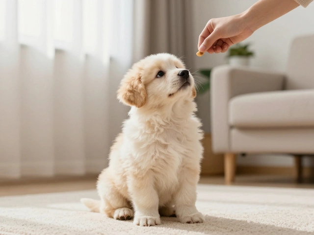Как научить щенка выдержке и самоконтролю: пошаговое руководство